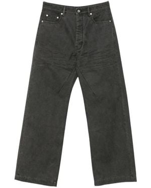 Rick Owens Straight Jeans - Gris