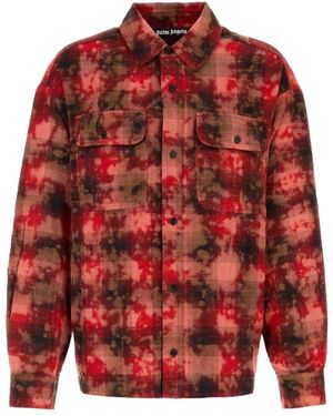 Palm Angels Light Jackets - Rosso