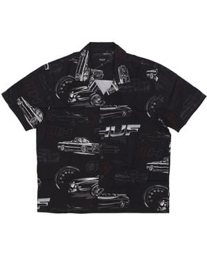 Huf Short Sleeve Shirts - Black