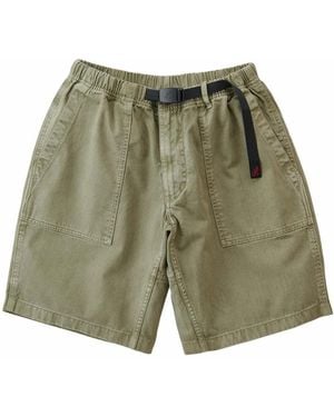 Gramicci Ridge Shorts Met Nylon Riem - Groen