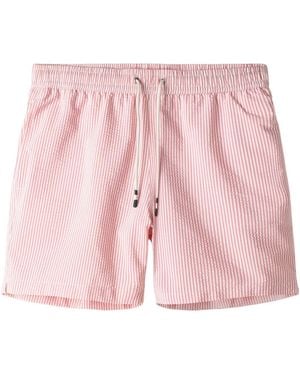Hartford Swim Seersucker Stripe - Roze