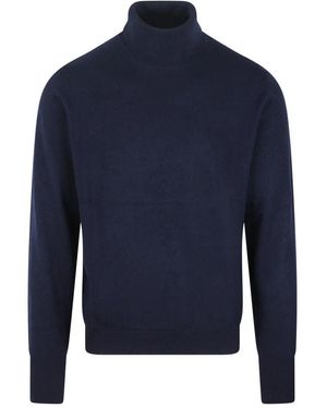 Drumohr Kaschmir Rollkragenpullover Fw24 - Blau