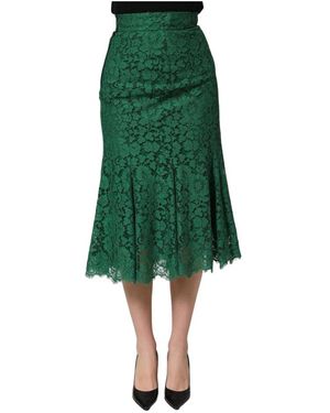 Dolce & Gabbana Midi Skirts - Green