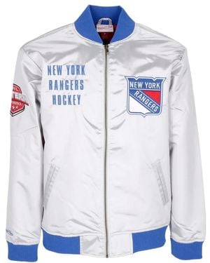 Mitchell & Ness Bomber Jackets - Blue