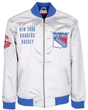 Mitchell & Ness Bomber Jackets - Blue