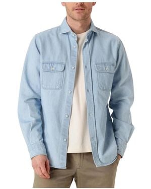 Profuomo Denim Jackets - Blue