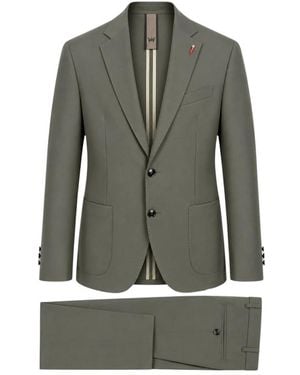 MULISH Single Breasted Suits - Verde