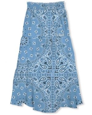 MC2 Saint Barth Midi Skirts - Blue