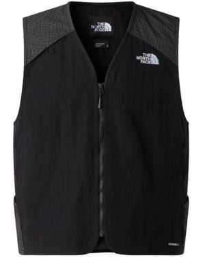 The North Face Fitness ,Zwart ,Katoen Nse Tech Wind Wall Vest