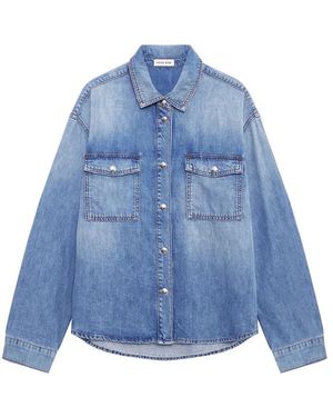 Anine Bing Denim Shirts - Bleu