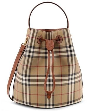 Burberry Bucket Bags - Brown