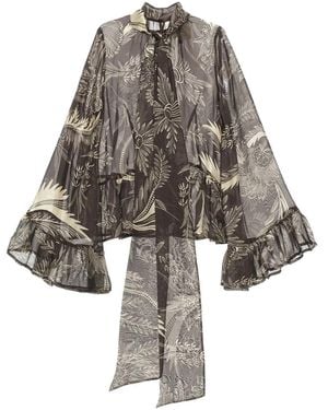 5 PROGRESS Bluse - Grau