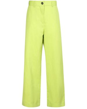 MSGM Trousers - Yellow