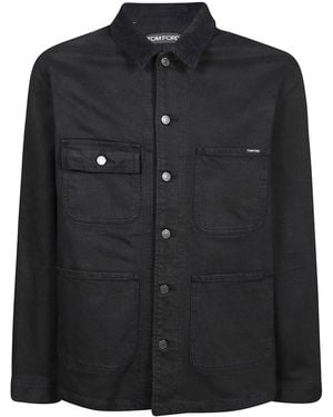 Tom Ford Denim Jackets - Black