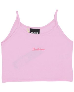 DISCLAIMER Sleeveless Tops - Rosa