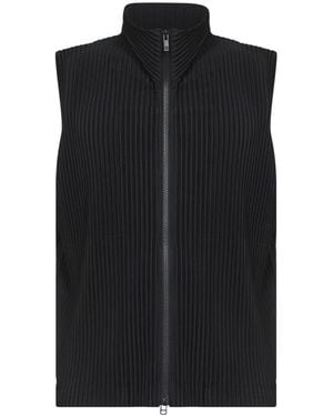 Issey Miyake Vests - Black