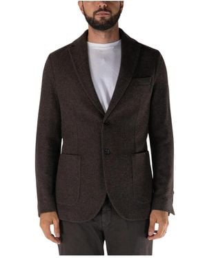 Circolo 1901 Woll-Einreiher-Jacke - Schwarz