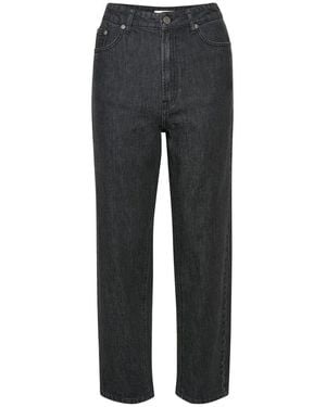 Gestuz Loose Fit Jeans - Grey