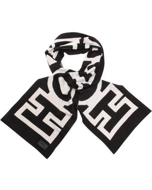 Moschino Winter Scarves - Black