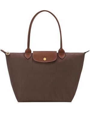 Longchamp Tote Bags - Marrone