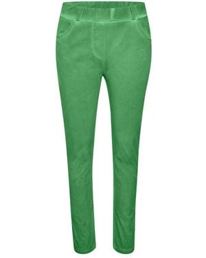 Kaffe Broeken ,Groen ,Skinny Broek