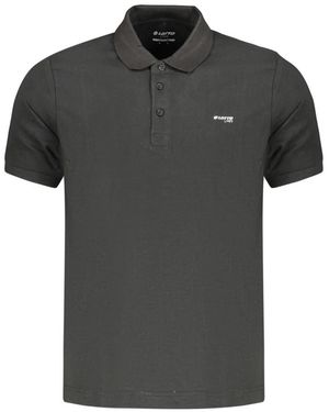Lotto Leggenda Polo Shirts - Negro