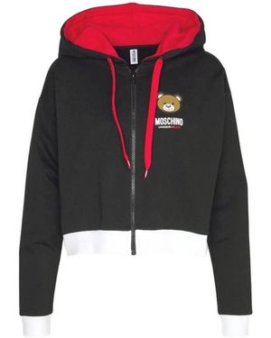 Moschino Zip-Throughs - Black