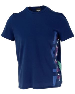 Just Cavalli T-Shirts - Blauw