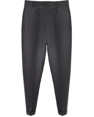 BRIGLIA Slim-Fit Trousers - Grey