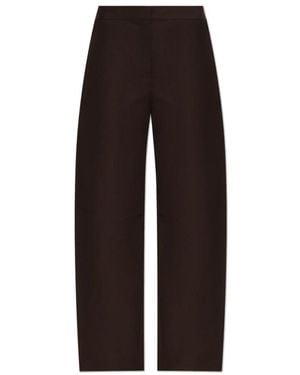 Samsøe & Samsøe Wide Trousers - Marrone