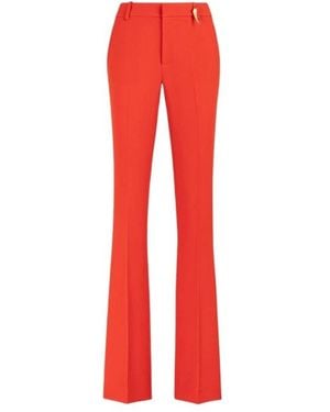 Roberto Cavalli Wide Trousers - Red