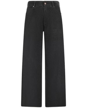 Celine Straight Trousers - Black