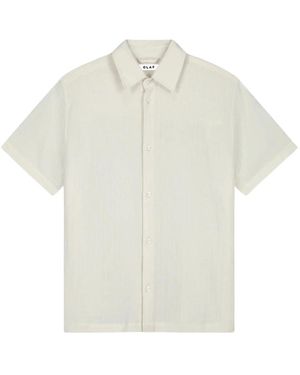 OLAF HUSSEIN Short Sleeve Shirts - Bianco