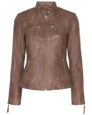 Btfcph Leather Jackets - Brown