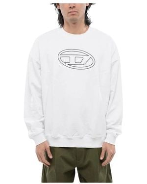 DIESEL Sweatshirts - White