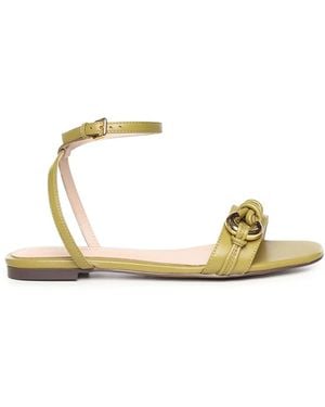 Coccinelle Flat Sandals - Metallic