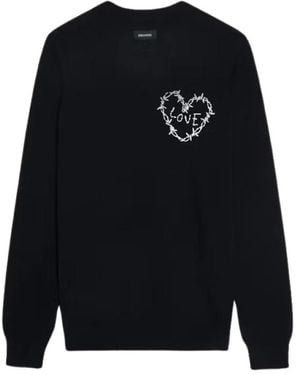 Zadig & Voltaire Round-Neck Knitwear - Azul