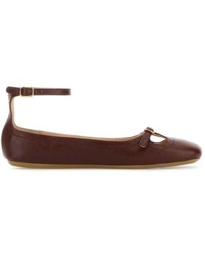 Chloé Ballerina Shoes - Brown