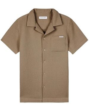 Maison Labiche Short Sleeve Shirts - Marron