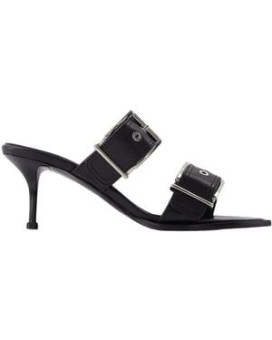 McQueen Schoenen ,Zwart ,High Heel Sandalen