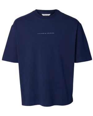 SELECTED T-Shirts - Blu