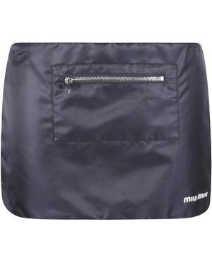 Miu Miu Short Skirts - Azul