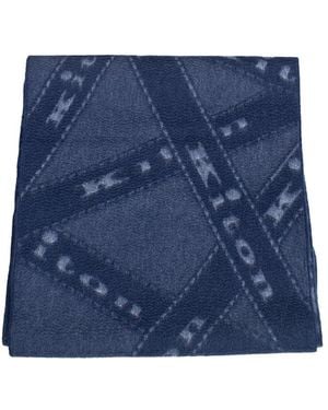 Kiton Winter Scarves - Blue