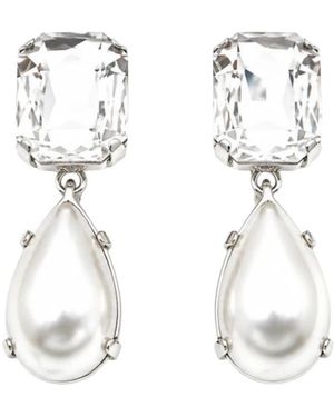 Perrine Taverniti Accessoires ,Wit ,Apolline Clip Oorbellen - Metallic