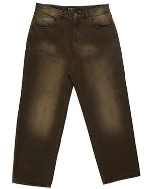 Goodies Sportive Loose Fit Jeans - Green