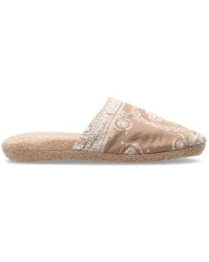 Versace Slippers - Natural