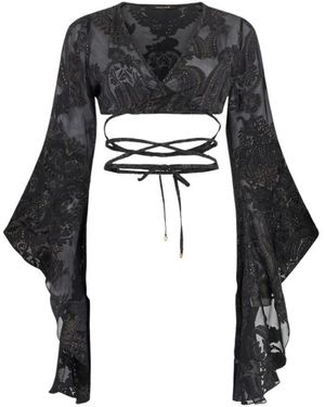 Roberto Cavalli Blouses - Black