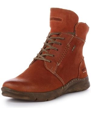 Josef Seibel Lace-Up Boots - Brown