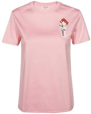 Lanvin T-Shirts - Rose