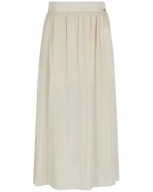 ARMANI EXCHANGE Midi Skirts - Natural